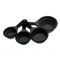 Sambonet Kitchen Gadget - Silikon grau Measuring cup 4 pcs