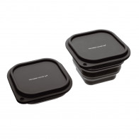Sambonet Kitchen Gadget - Silikon grau Foldable container 12x8.3 cm