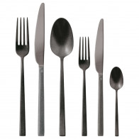Sambonet Rock Diamond Edelstahl PVD / 2Black 36-piece cutlery set