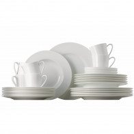 Rosenthal Jade Weiß Complete dinnerware set,30 pcs