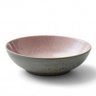 Bitz Gastro grey / light pink Salad bowl d: 24 cm / h: 6 cm