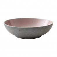 Bitz Gastro grey / light pink pasta dish d: 20 cm / h: 6 cm