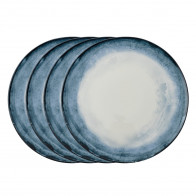 Arthur Krupp Shade Sea 4-piece pizza plate set