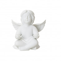 Rosenthal Engel Meditation klein weiß matt 7 cm