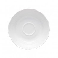 Hutschenreuther Maria Theresia Weiß Coffee saucer with mirror 14 cm