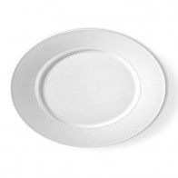 KPM Berlin Urania Weiß Oval plate 34 x 27 cm