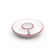 Gmundner Keramik 'Bordeauxroter Hirsch' Egg Cup classic 12 cm