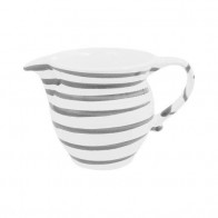 Gmundner Keramik Graugeflammt Milk jug smooth 0.5 L / h: 10.8 cm