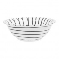 Gmundner Keramik Graugeflammt Salad bowl d: 33 cm / h: 14 cm / 4,5 L