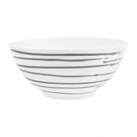 Gmundner Keramik Graugeflammt Bowl d: 27 cm / 2.5 L
