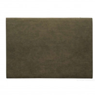 ASA SELECTION Table Tops Vegan Leather Table mat khaki 33x46 cm