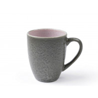 Bitz Gastro grey / light pink Mug with handle 0.30 L / h: 10 cm