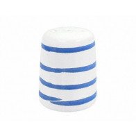 Gmundner Keramik Blaugeflammt Smooth pepper shaker 5.8 cm