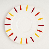 Gmundner Keramik Landlust Coffee Saucer Gourmet 16 cm