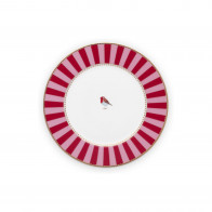 Pip Studio Love Birds Red-Pink Brotteller rot/pink 17 cm