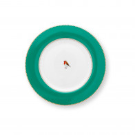 Pip Studio Love Birds Emerald-Green Brotteller grün 17 cm
