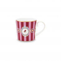 Pip Studio Love Birds Red-Pink Kaffeetasse 0,15 L