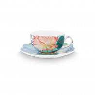 Pip Studio Royal Multi Teetasse Flowers 2-tlg. 0,25 L