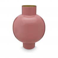 Pip Studio Home Accessories Vase Metall Pink 42 cm