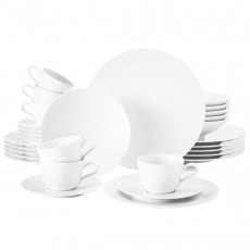 Seltmann Weiden Life Weiß 30-piece dinnerware set