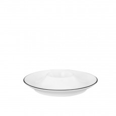 Seltmann Weiden Lido Black Line Egg cup with holder 12.5 cm