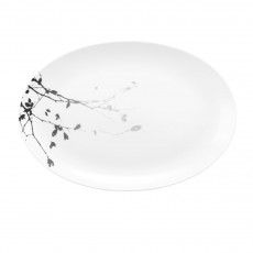 Seltmann Weiden Liberty Dark Rose Hip Oval serving platter 35x24 cm