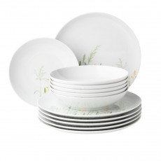 Seltmann Weiden Liberty Meadow Grasses Green 12-piece dinnerware set