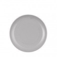 Seltmann Weiden Amina Silbergrau Round bread plate 16 cm