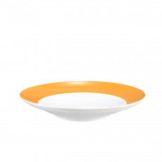 Seltmann Weiden Liberty Pure Colours Mango Orange Soup plate round 23.5 cm