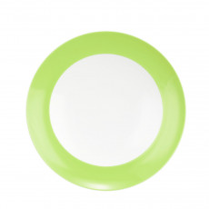Seltmann Weiden Liberty Pure Colours Lime Green Soup plate round 23.5 cm