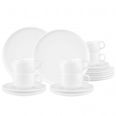 Seltmann Weiden Sento Home Weiß Kaffeeservice 18-tlg.