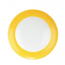Seltmann Weiden Liberty Pure Colors Yellow Glow Round soup plate 23.5 cm