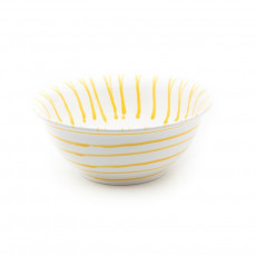 Gmundner Keramik Gelbgeflammt Salad bowl d: 26 cm / 2.0 L