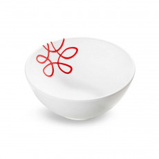 Gmundner ceramic pure flamed red bowl d: 23 cm / h: 10,1 cm / 1,5 L