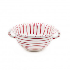 Gmundner Keramik Rotgeflammt Wide bowl d: 25 cm / 2.0 L