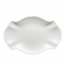 Hutschenreuther Baronesse Weiß Oval plate 32 cm