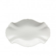 Hutschenreuther Baronesse Weiß Oval side plate 24 cm