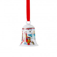Hutschenreuther Jahresartikel Weihnachten 2017 Porcelain bell 2017 'South Pole' h: 7 cm