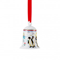 Hutschenreuther Jahresartikel Weihnachten 2017 Porcelain bell 2017 'South Pole' h: 7 cm