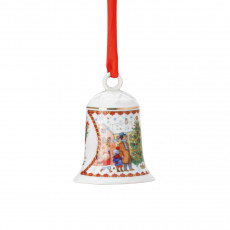 Hutschenreuther Jahresartikel Weihnachten 2023 Porcelain bell 7 cm