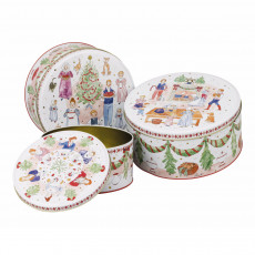 Hutschenreuther Jahresartikel Weihnachten 2026 set of 3 cookie tins