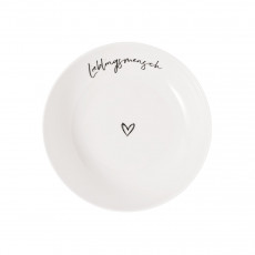 Villeroy & Boch Statement Flat bowl Favorite person 19 cm
