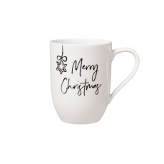 Villeroy & Boch Statement Mug with handle Merry Christmas 0,28 L