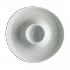 Rosenthal Junto Opal Green - Porzellan Egg cup with holder 13 cm