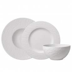 Villeroy & Boch Manufacture Rock blanc Starter Set 6 pcs