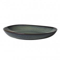 like. by Villeroy & Boch Lave gris Large flat bowl 28x27x4.3 cm
