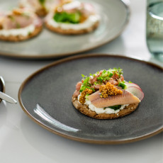 like. by Villeroy & Boch Lave beige Breakfast plate 23.5x23x2.6cm