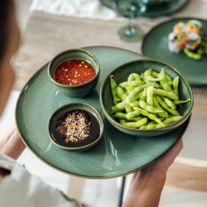 like. by Villeroy & Boch Lave vert Dip Bowl 10 cm