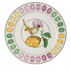 Swarovski x Rosenthal IDYLLIA Flycatcher Charger Plate 33 cm