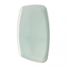 Rosenthal Junto Opal Green - Porzellan Plate 36x21 cm